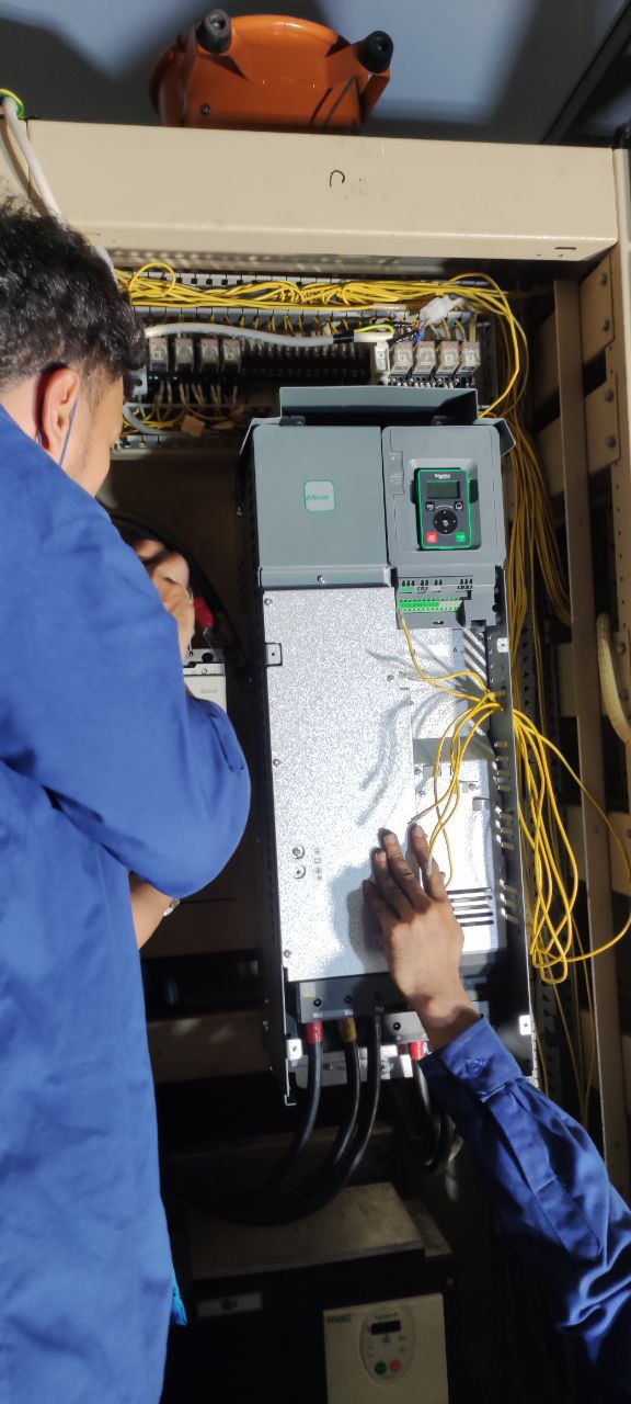 Retrofit , Supply dan Setting VSD Altivar Easy 610 75kW - ASHTA SCBD