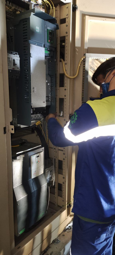 Retrofit , Supply dan Setting VSD Altivar Easy 610 75kW - ASHTA SCBD